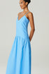 VESTIDO LINHO EVASÊ AZUL